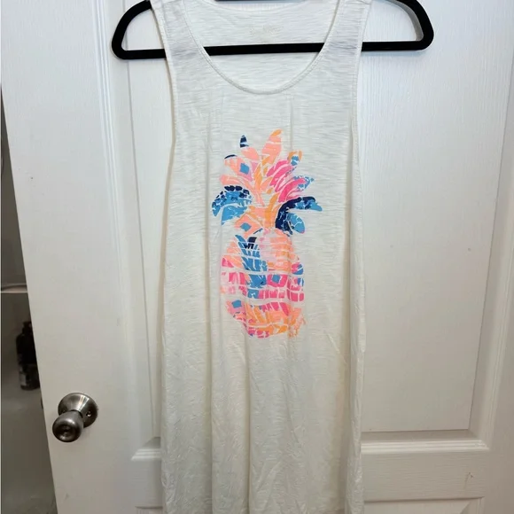 Lilly Pulitzer White Mini swim coverup dress - Picture 5 of 5